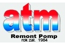 ATM Remont pomp A.Trejtowicz Rumia: pompy głębinowe, pompy hydroforowe, dmuchawy do ścieków, naprawa pomp głębinowych, pompy ściekowe Pomorskie