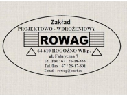  Rowag: produkcja maszyn przemysłowych, dozowniki ślimakowe, wagi tensometryczne, przenośniki ślimakowe, mieszarki Rogoźno Wielkopolskie