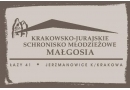 Małgosia. Schronisko młodzieżowe, pole namiotowe, pokoje Łazy