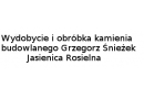 Wydobycie i obróbka kamienia budowlanego Grzegorz Śnieżek: schody kamienne, parapety, tarasy, rzeźby z kamienia, piaskowiec Jasienica Rosielna