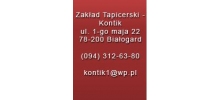 Zakład Tapicerski Kontik: produkcja mebli nowych, renowacja mebli współczesnych, wersalki, tapczany Białogard