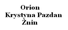 Orion Pazdan Krzysztof: konstrukcje stalowe, montaż rurociągów i zbiorników Żnin