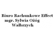 Biuro Rachunkowe Effect mgr S. Ożóg:  prowadzenie ksiąg rachunkowych, rozliczenia rachunkowe, rozliczenia PIT, księgi przychodów i rozchodów Wałbrzych