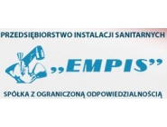Empis Mielec: wykonawstwo instalacji wod-kan., instalacje sanitarne wewnętrzne, instalacje grzewcze i chłodnicze, sieci wodociągowe