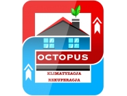 Octopus Praiss Poznań: klimatyzacja, wentylacja, rekuperacja, systemy kanałów wentylacji, rekuperator, izolacje natryskowe, piana PUR, Poznań
