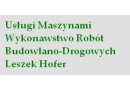 Usługi Maszynami Wykonawstwo Robót Budowlano Drogowych Towarowy Transport Drogowy Z. Hofer Wola Krzysztoporska