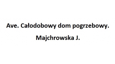 Ave:całodobowy dom pogrzebowy, transport zwłok, załatwianie wszelkich formalności pogrzebowych, organizacja ceremonii pogrzebowej Piotrków Trybunalski