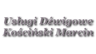 Usługi Dźwigowe Marcin Kociński Świecie: wynajem dźwigów, żurawi samojezdnych, sprzętu budowlanego, wyciągarek