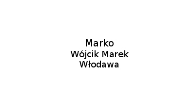 Marko Wójcik Marek: usługi hydrauliczne, montaż i serwis instalacji hydraulicznych, hydraulika, przyłącza wodno-kanalizacyjne Włodawa