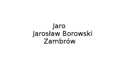 Jaro: sprzęt komputerowy, systemy alarmowe, nawigacje GPS, inteligentne domy, systemy rejestracji czasu pracy (RCP), systemy monitoringu Zambrów