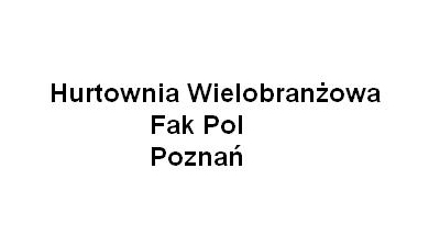 Hurtownia Wielobranżowa Fak Pol: tkaniny dekoracyjne, koronka, firany, zasłony obrusy Poznań