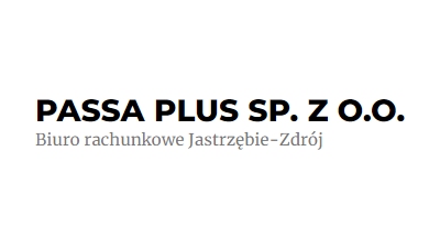 Passa Plus Sp. z o.o Jastrzębie-Zdrój: prowadzenie ksiąg rachunkowych, podatkowych, biuro rachunkowe