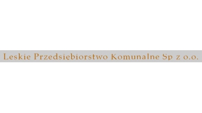 Leskie Przedsiębiorstwo Komunalne Sp. z o.o. Lesko